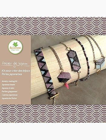 Atelier de bijoux - SYCOMORE - Tissage perles japonaises - Dès 12 ans