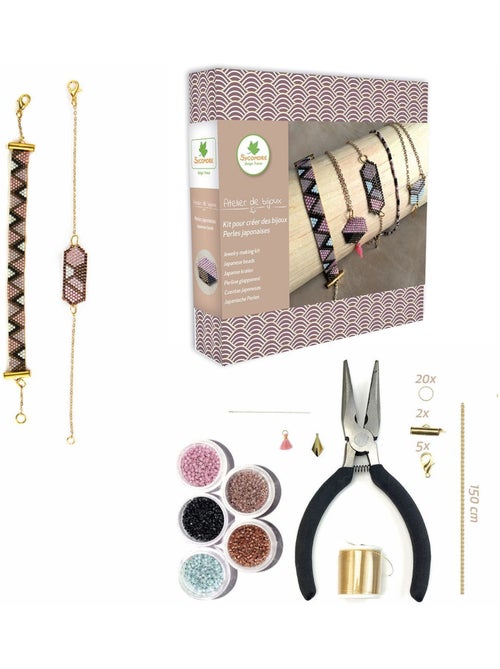 Atelier de bijoux - sycomore - tissage perles japonaises - dès 12 ans - Kiabi
