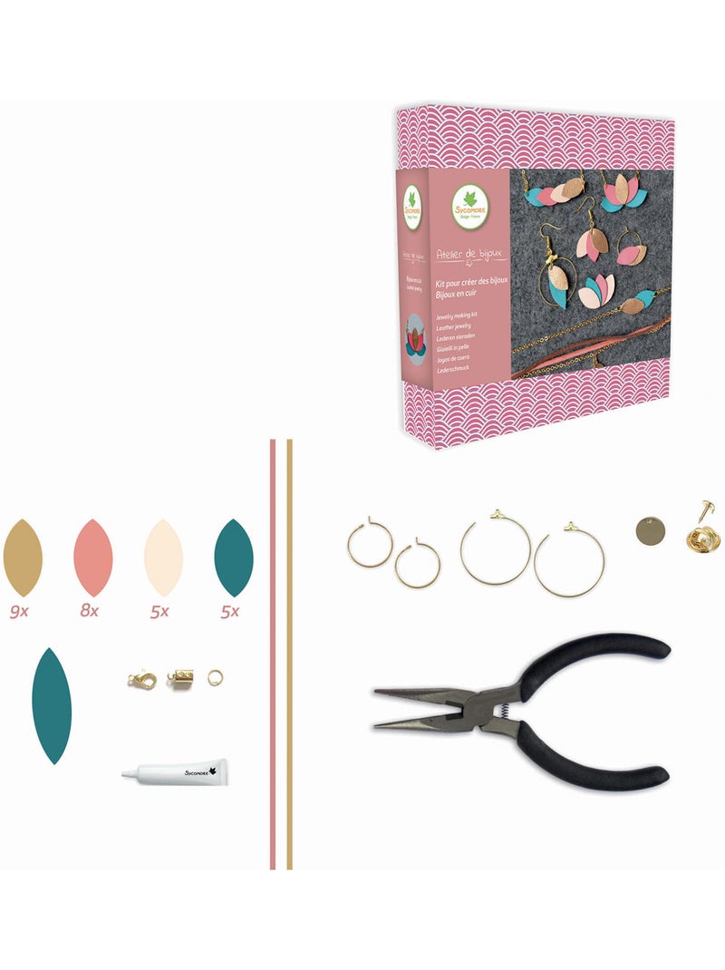 Atelier de bijoux en cuir Rose - Kiabi