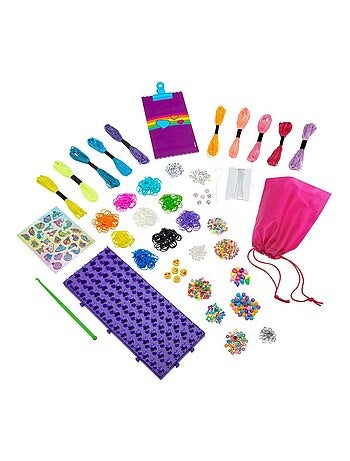 Atelier de création de bracelets de l'amitié tout-en-un