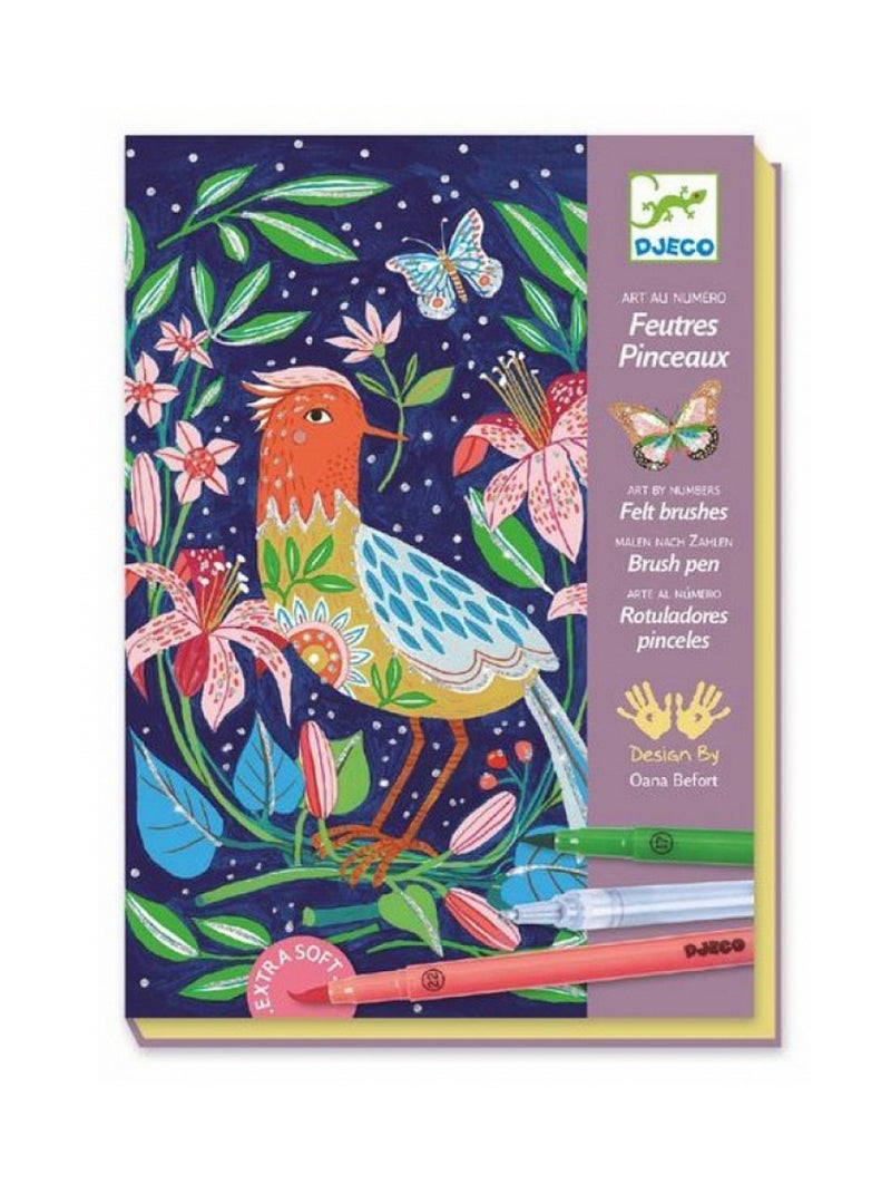 Atelier Feutres Pinceaux Au Jardin N/A - Kiabi