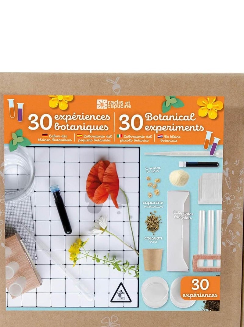 Atelier jardin : 30 expériences Botaniques N/A - Kiabi
