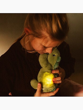 Atelier pierre junior - peluche veilleuse jéroom le dinosaure