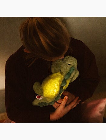 Atelier pierre junior - peluche veilleuse jéroom le dinosaure