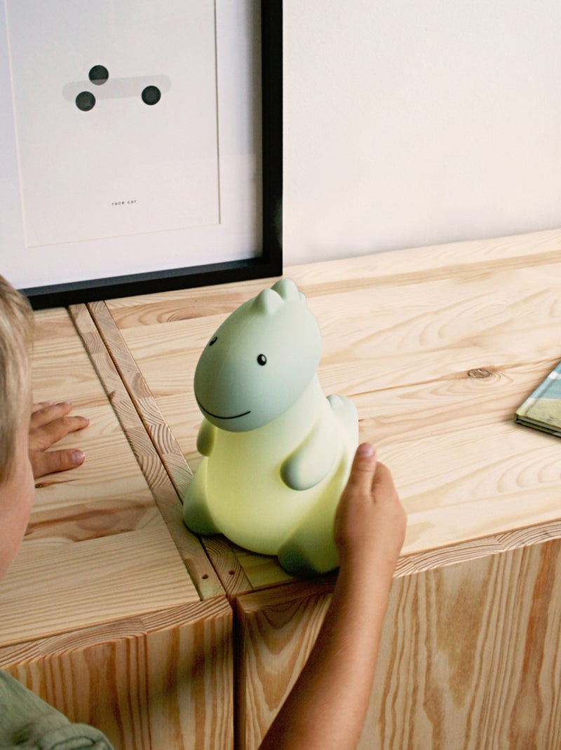 Atelier Pierre Junior - Veilleuse rechargeable Vert d'eau - Kiabi