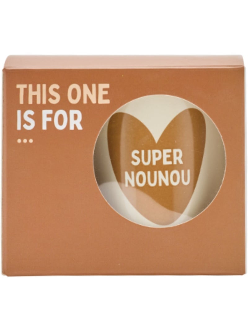 Atelier wagram - mug nounou Marron - Kiabi