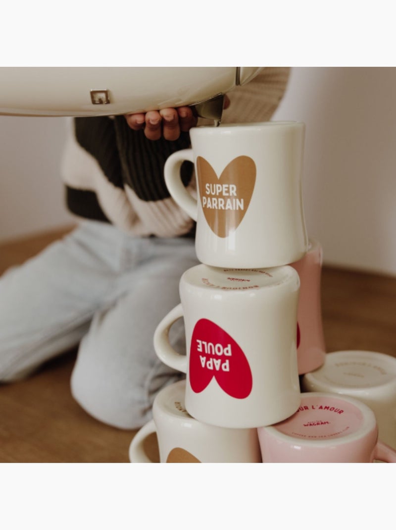 Atelier wagram - mug papa Rouge - Kiabi