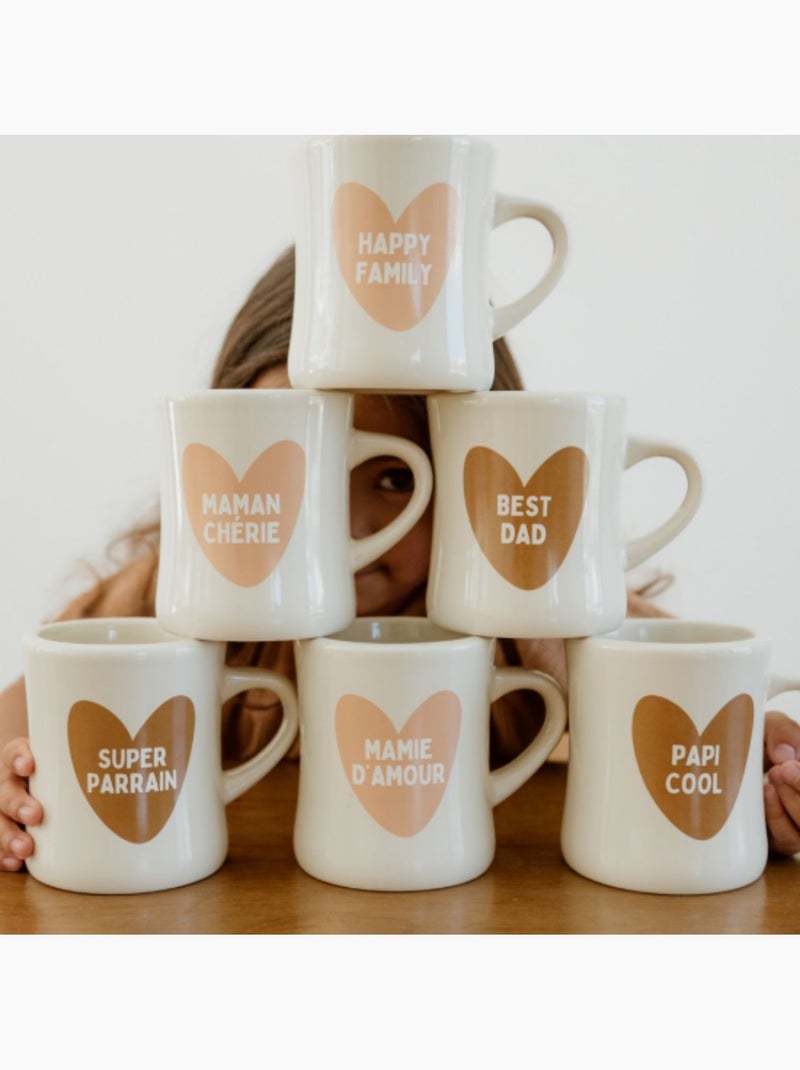 Atelier wagram - mug papi Marron - Kiabi