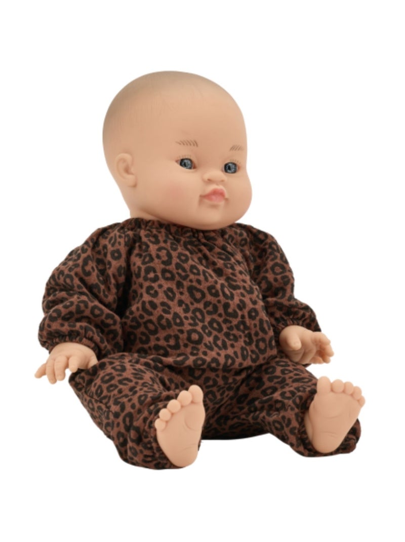 Atelier Wagram - Tenue pour poupée sans col Marron - Kiabi