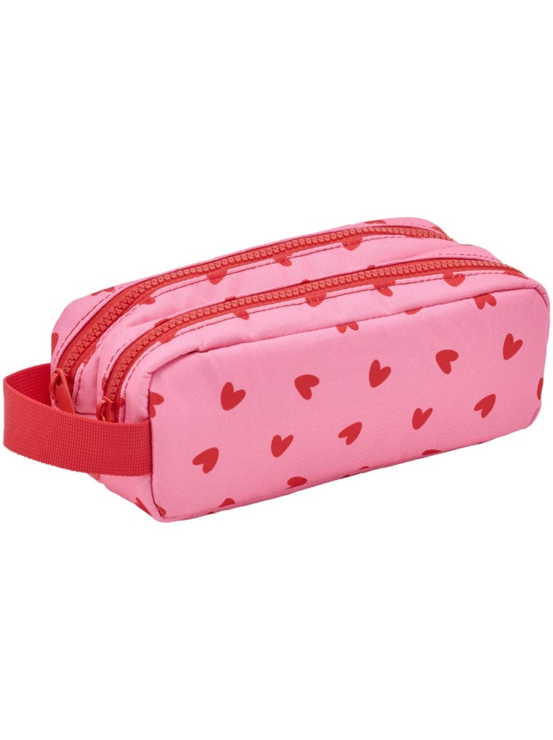 Atelier Wagram - Trousse double Rose - Kiabi