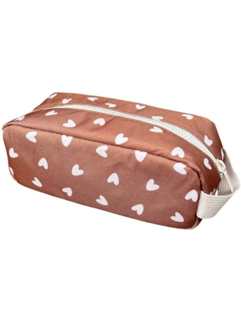 Atelier Wagram - Trousse simple Marron - Kiabi