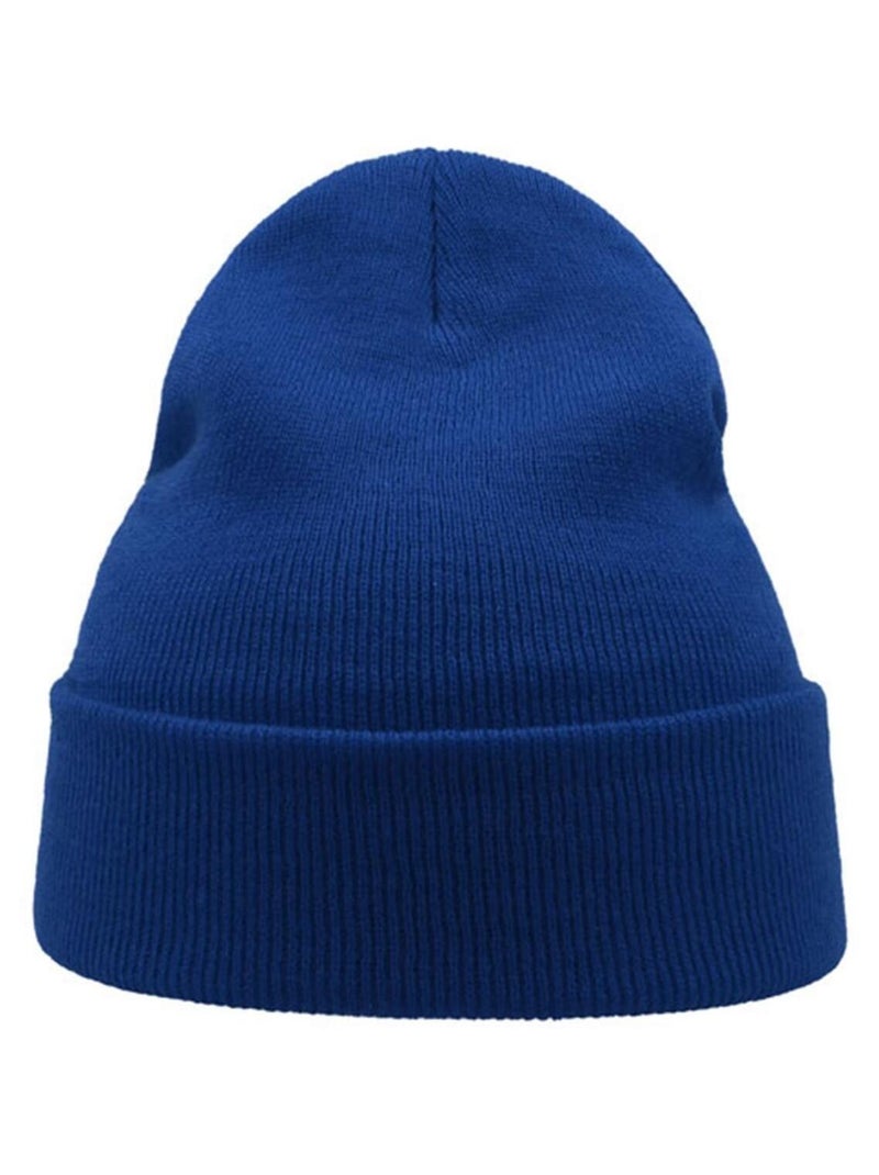 Atlantis - Bonnet avec revers WIND - Mixte Bleu roi - Kiabi