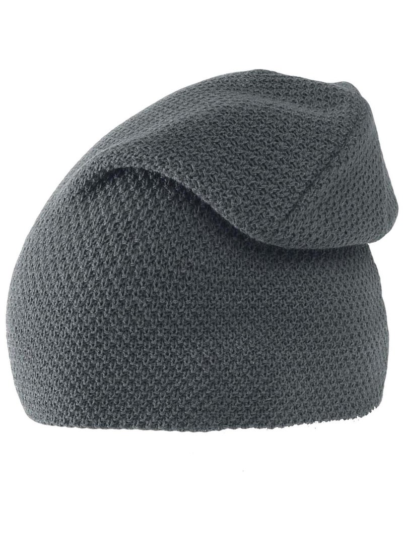 Atlantis - Bonnet gaufré SNOBBY - Mixte Gris foncé - Kiabi