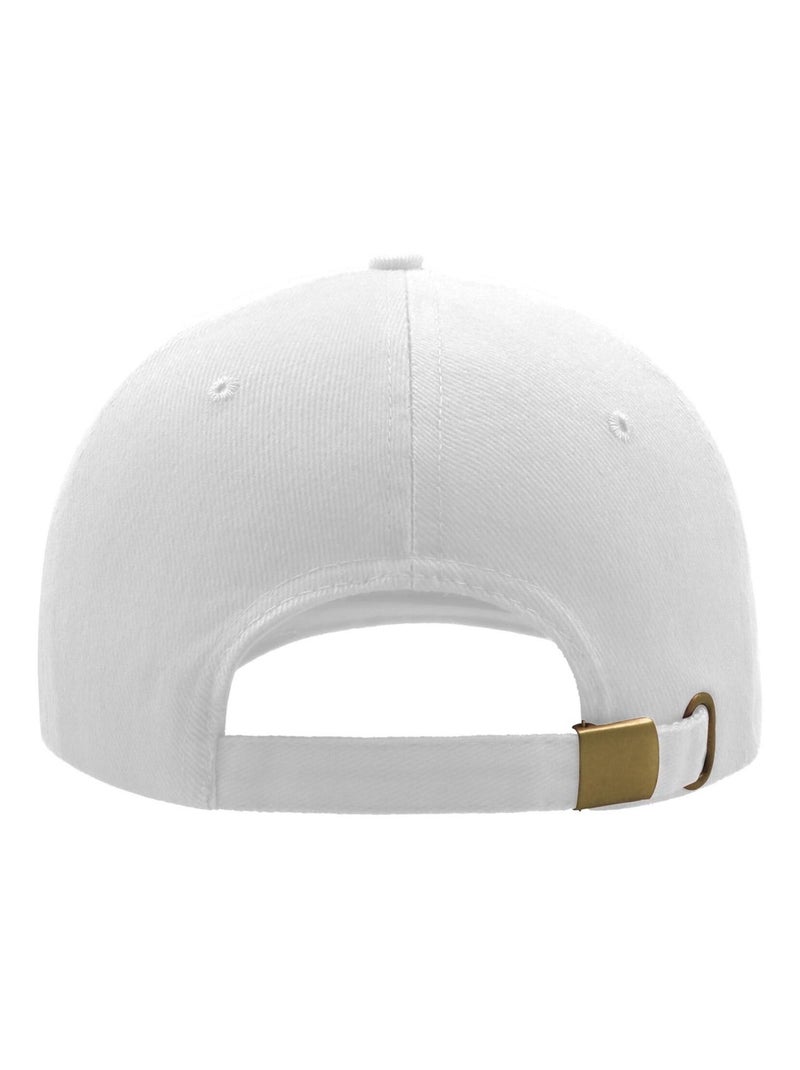 Atlantis - Casquette avec fermoir en métal LIBERTY SIX - Mixte Blanc - Kiabi