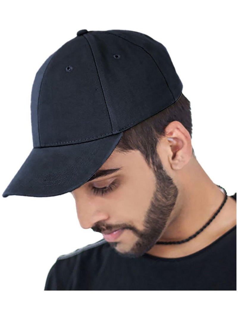 Atlantis - Casquette avec fermoir en métal LIBERTY SIX - Mixte Bleu marine - Kiabi