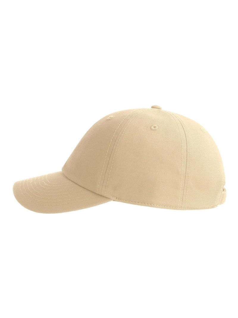 Atlantis - Casquette déstructurée 6 panneaux - Mixte Beige sable - Kiabi
