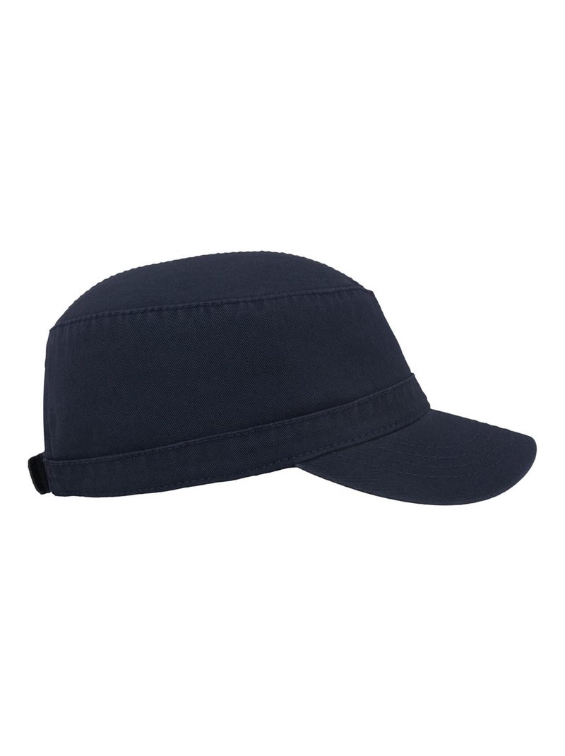 Atlantis - Casquette militaire en serge de coton - Mixte Bleu marine - Kiabi