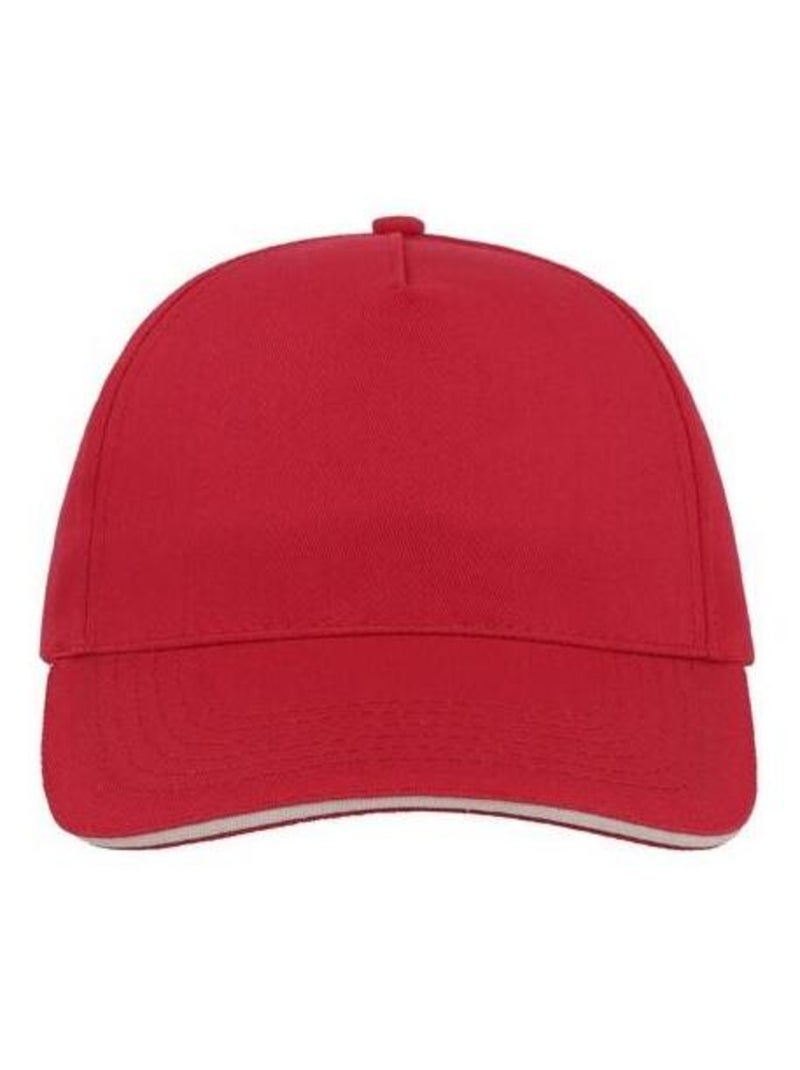 Atlantis - Casquette sandwich START 5 - Mixte Rouge - Kiabi