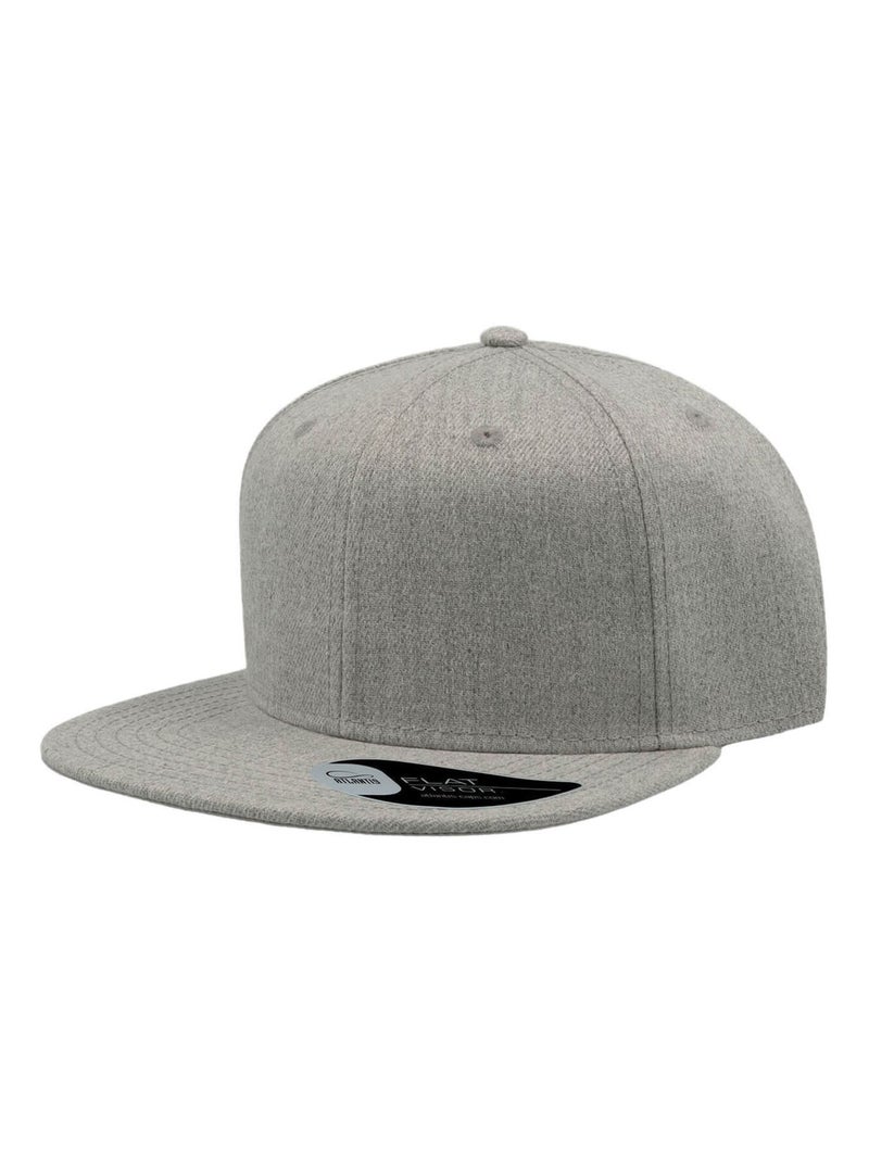 Atlantis Headwear - Casquette ajustable Gris chiné - Kiabi