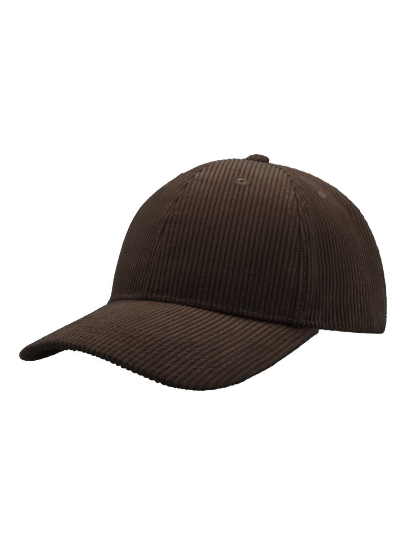 Atlantis Headwear - Casquette de baseball CORDY Marron - Kiabi