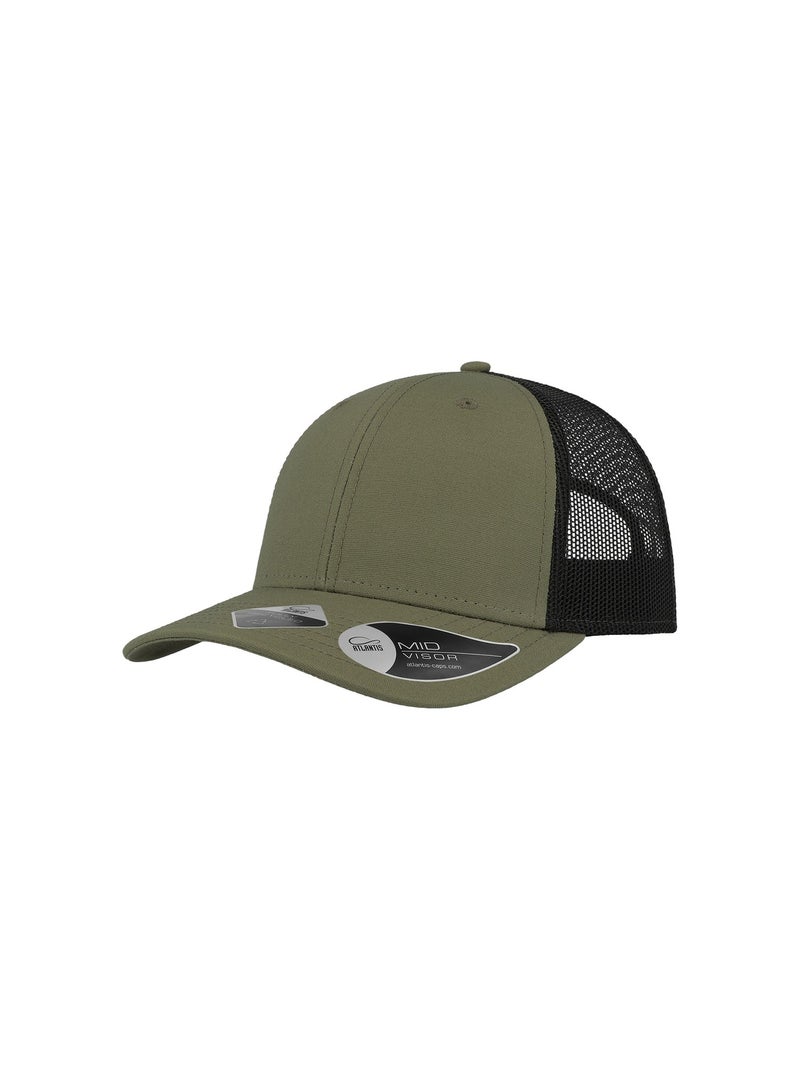 Atlantis Headwear - Casquette de baseball THREE Noir Vert - Kiabi