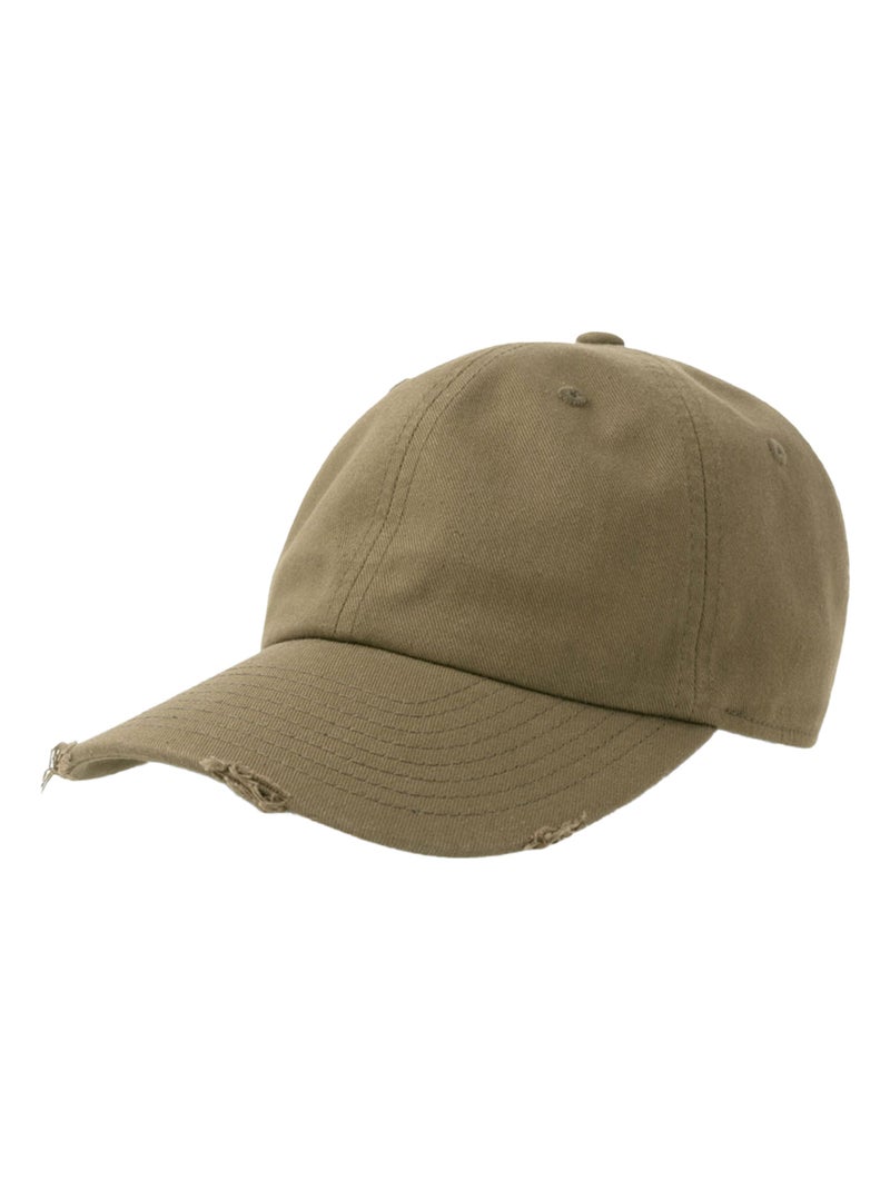 Atlantis Headwear - Casquette DESTROYED-S Vert olive - Kiabi