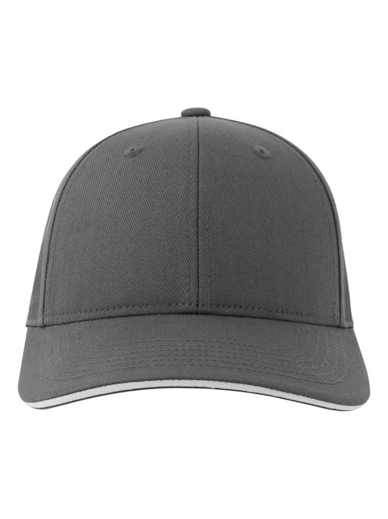Atlantis Headwear - Casquette LIBERTY SANDWICH-S Gris foncé - Kiabi
