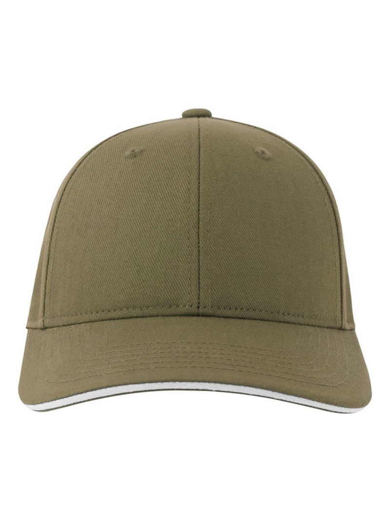 Atlantis Headwear - Casquette LIBERTY SANDWICH-S Vert olive - Kiabi