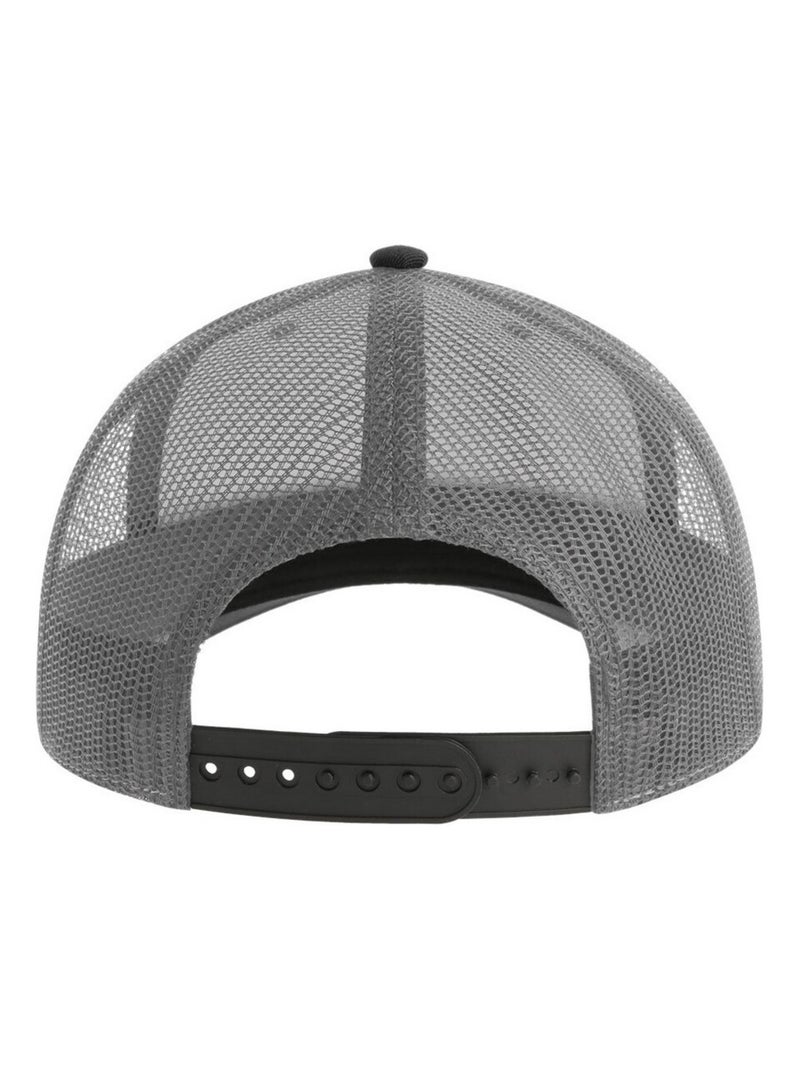 Atlantis Headwear - Casquette trucker BRYCE Noir Gris Noir - Kiabi