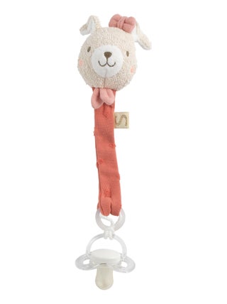 Attache -tétine en coton bio et bouclette - SAUTHON