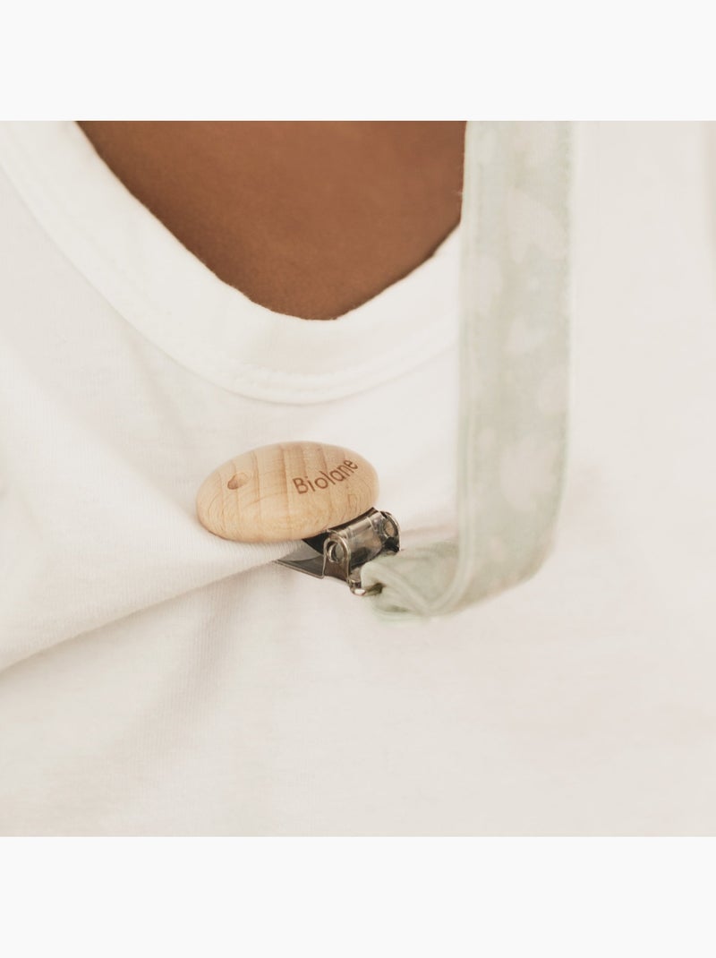 Attache-sucette anatomique biolane Vert - Kiabi
