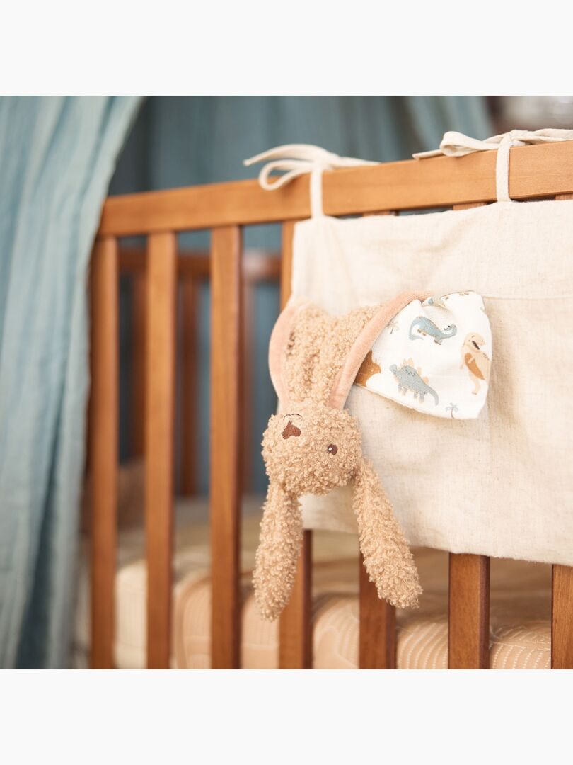 Attache Sucette Bunny Riverside Marron Kiabi 9.99€