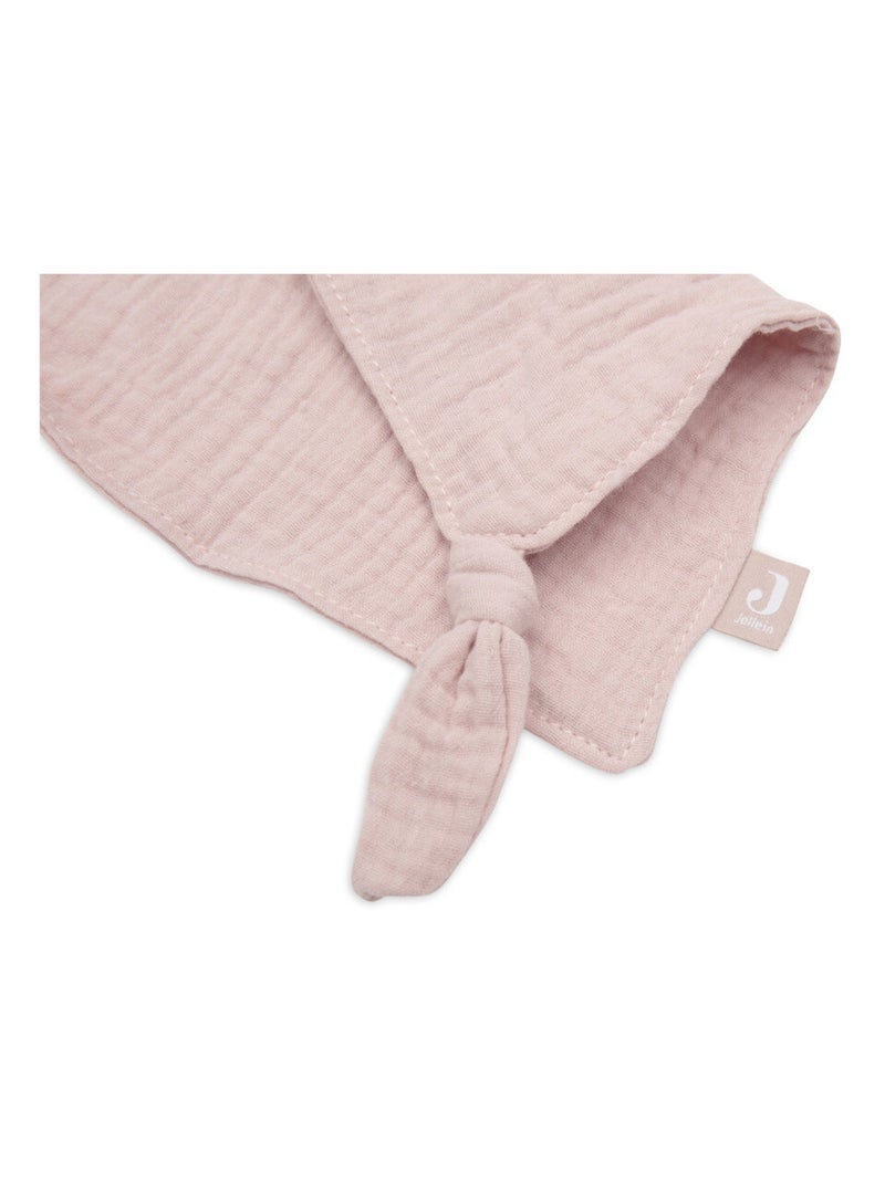 Attache sucette Bunny Ears en coton Jollein Rose - Kiabi