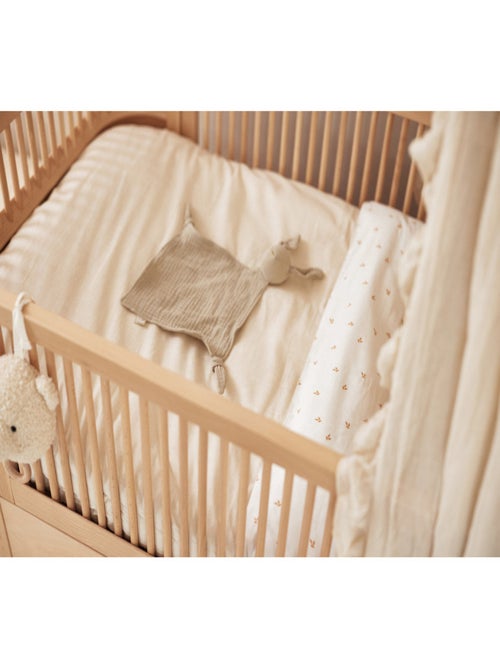 Attache sucette Bunny Ears en coton Jollein - Kiabi