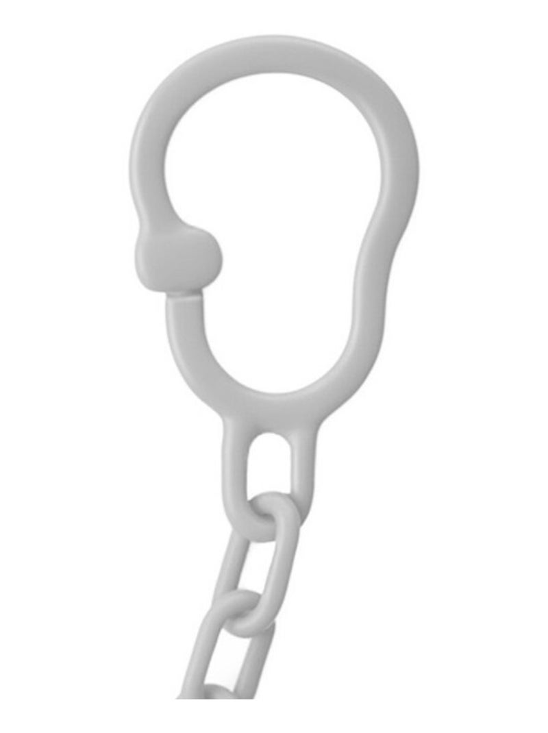 ATTACHE-SUCETTE CLIP Gris - Kiabi