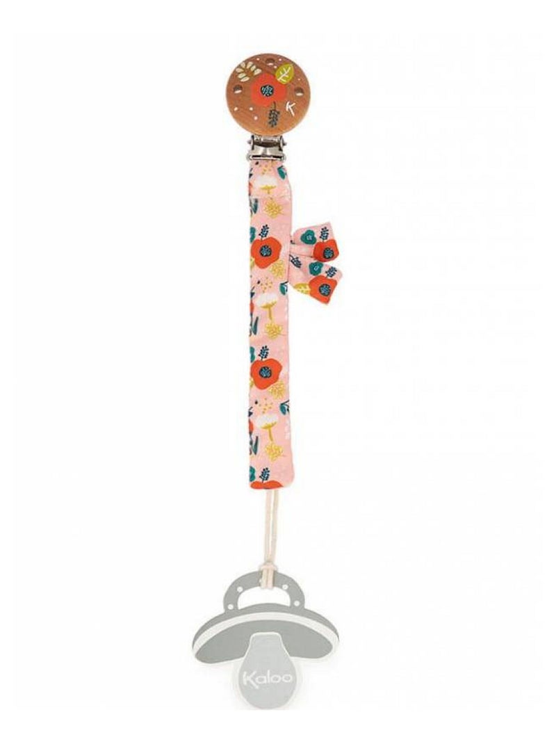 Attache-sucette coquelicot K'doux Rose - Kiabi