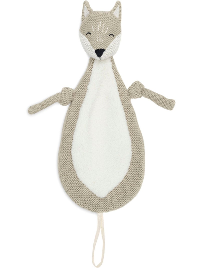Attache sucette en coton Blanc Vert - Kiabi