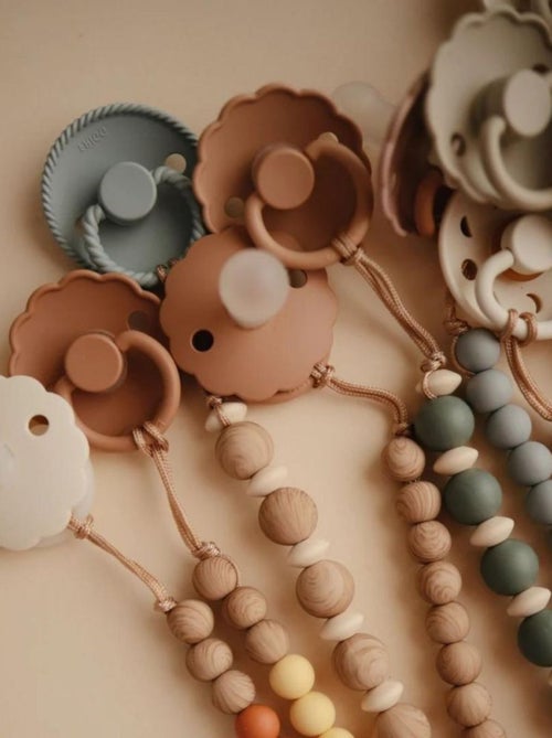 Attache sucette en silicone - Kiabi