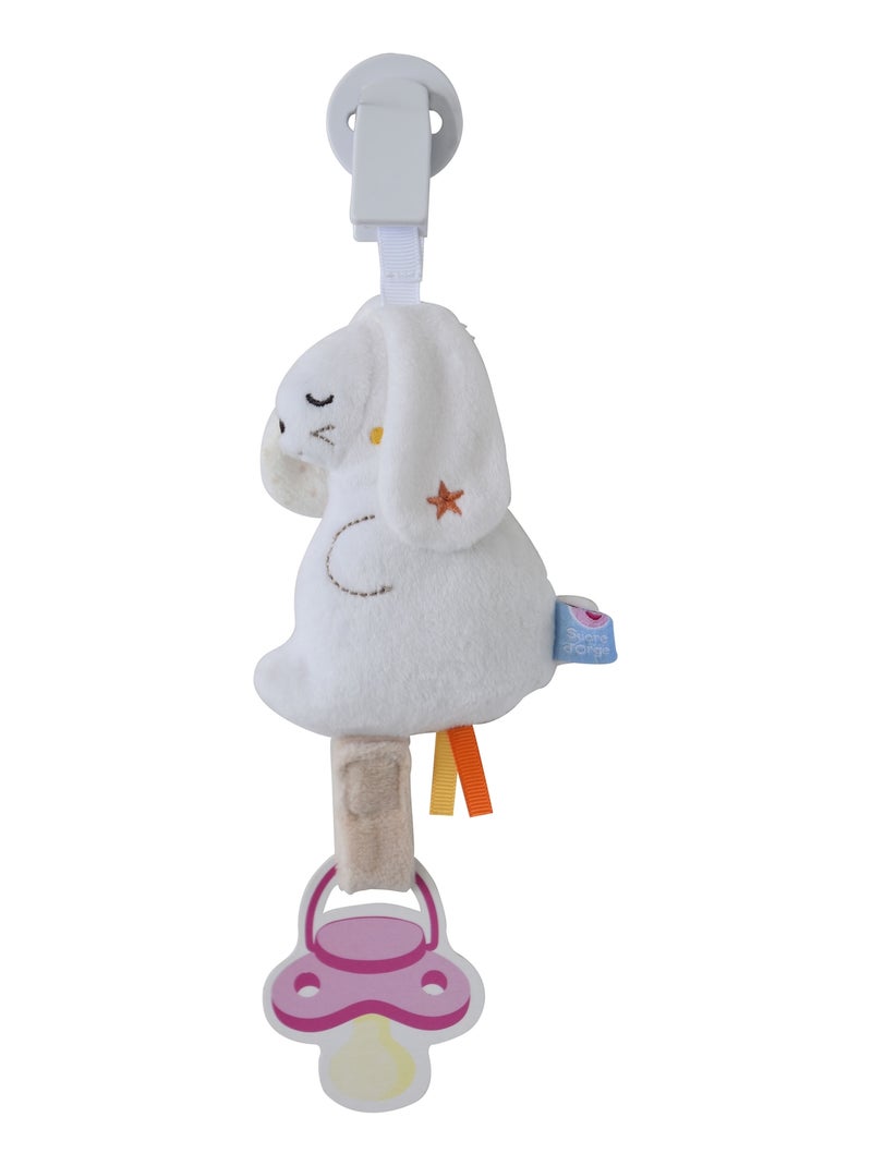 ATTACHE SUCETTE LAPIN Beige - Kiabi
