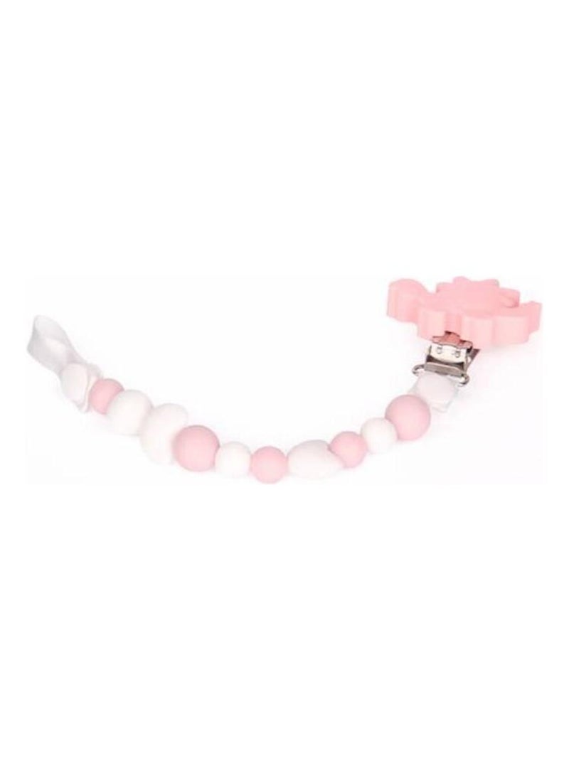 Attache Sucette Non Toxique Dino Rose - Kiabi