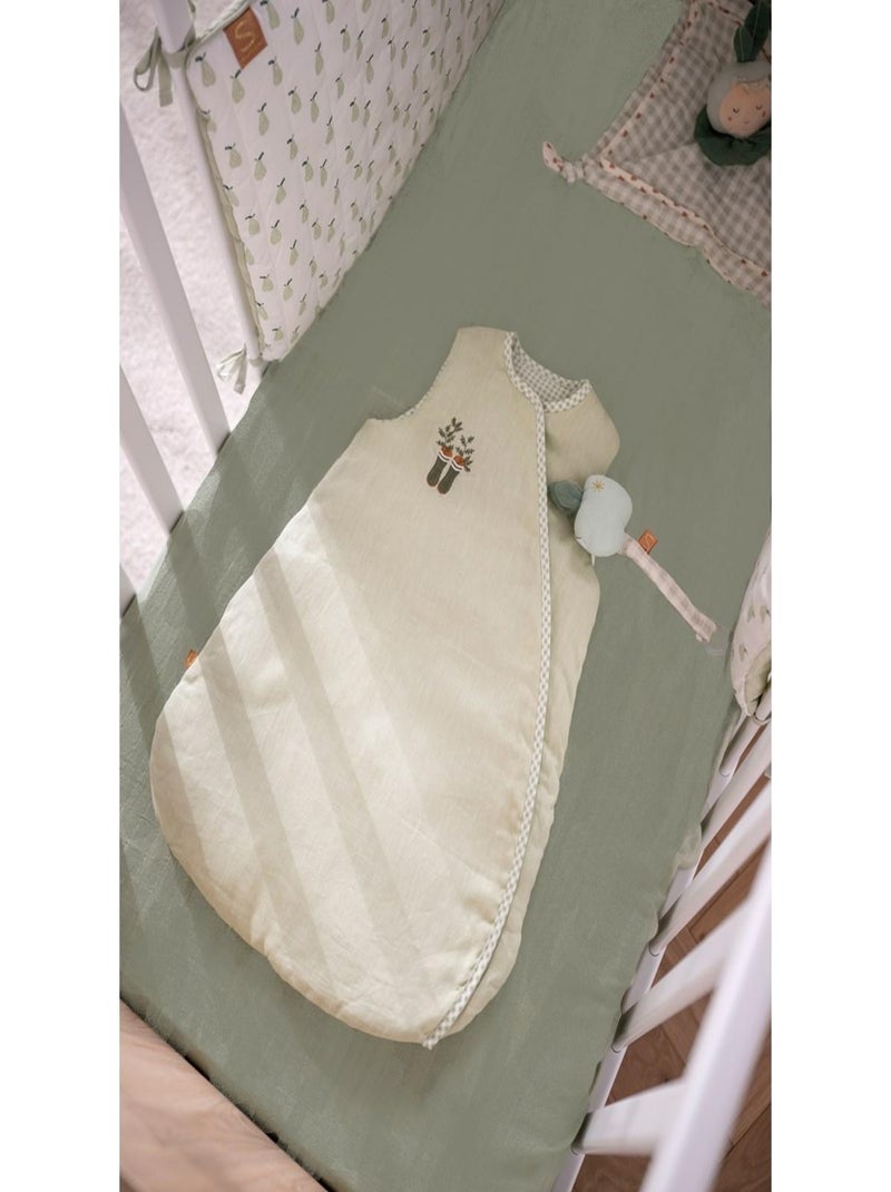 Attache-tétine bébé en coton - SAUTHON Vert - Kiabi