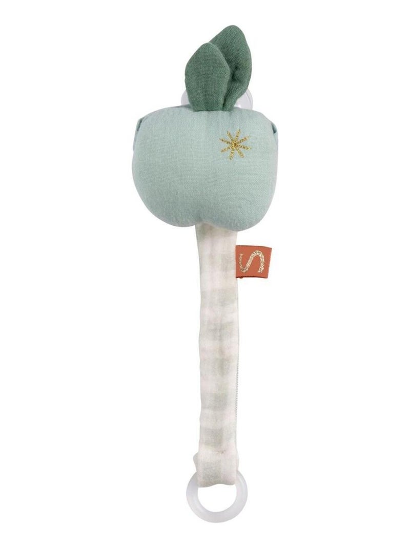 Attache-tétine bébé en coton - Vert - Kiabi
