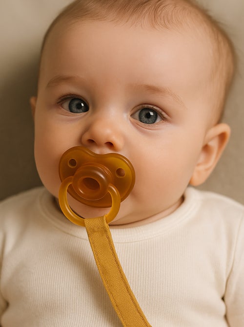 Attache Tétine en Coton Bio - Kiabi