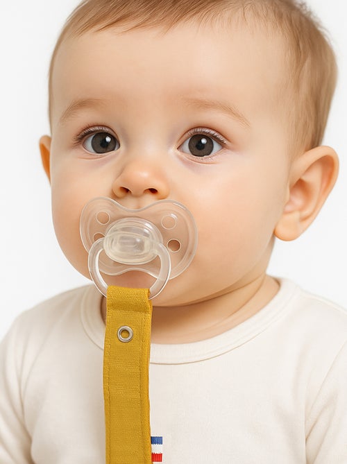 Attache Tétine en Coton Bio - Kiabi