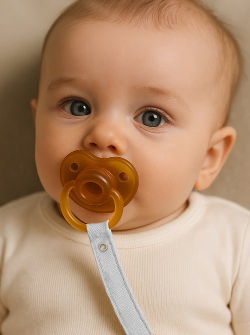 Attache Tétine en Coton Bio - Kiabi