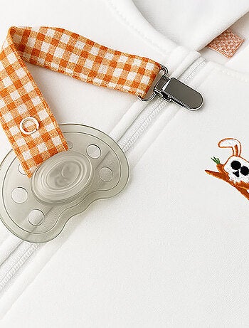 Attache Tétine en Coton Bio