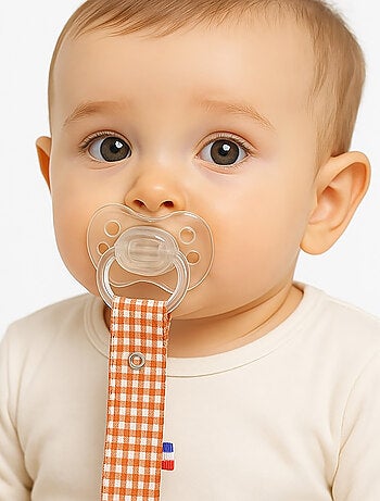 Attache Tétine en Coton Bio