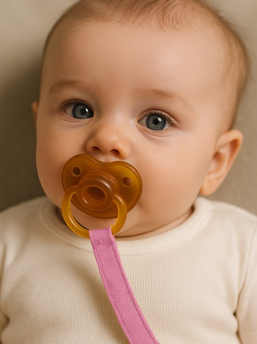 Attache Tétine en Coton Bio - Kiabi