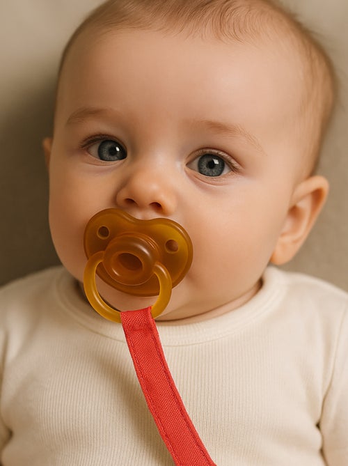 Attache Tétine en Coton Bio - Kiabi