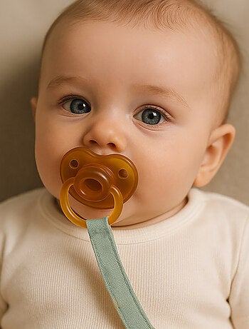 Attache Tétine en Coton Bio